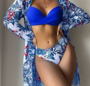 Bikini 3PCS KIMONO CULOTTE T.BASSE