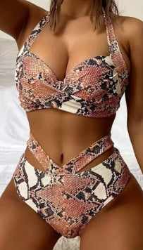 Bikini 2PCS PUSHUP SERPENT