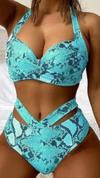 Bikini 2PCS PUSHUP SERPENT