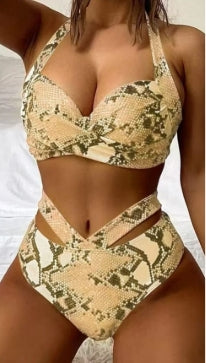 Bikini 2PCS PUSHUP SERPENT