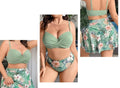 Bikini 3PCS JUPE VERT KAKI