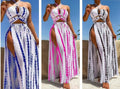 Bikini 3PCS JUPE LONG POINTILLE