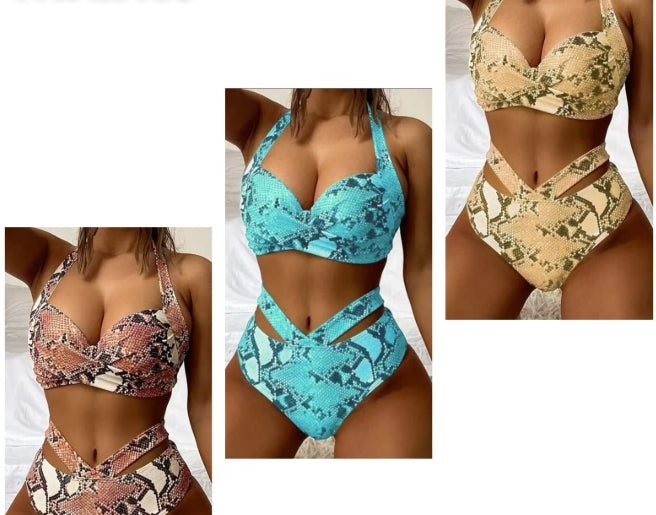 Bikini 2PCS PUSHUP SERPENT